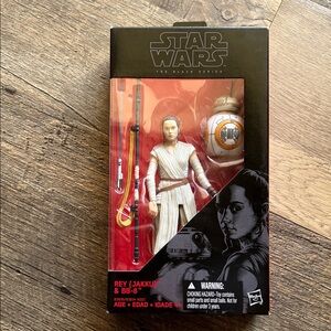 Star Wars Black Series Rey and BB-8 Set - White and Orange